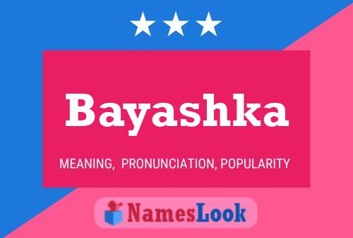 ملصق اسم Bayashka