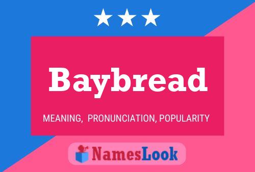 ملصق اسم Baybread