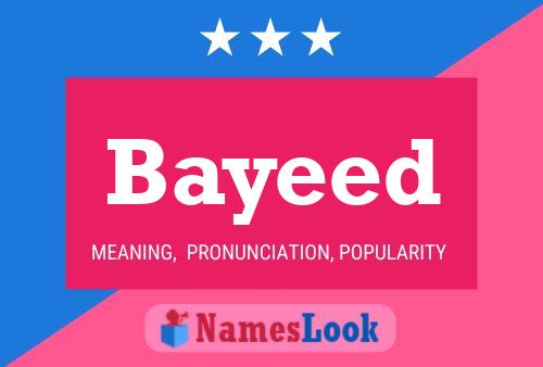 ملصق اسم Bayeed