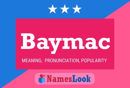 ملصق اسم Baymac