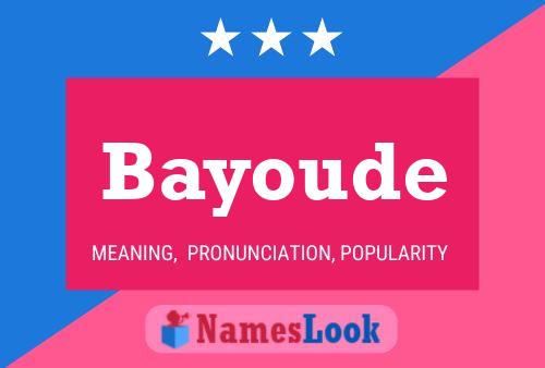 ملصق اسم Bayoude