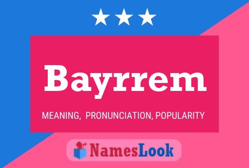 ملصق اسم Bayrrem