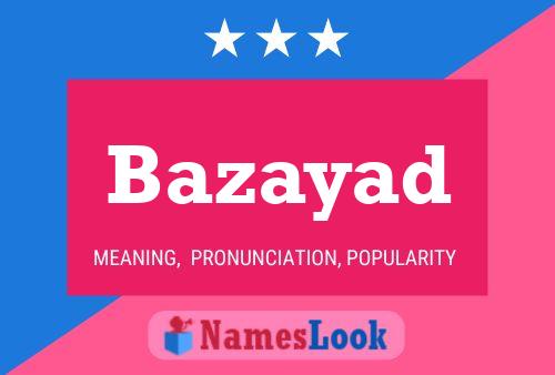 ملصق اسم Bazayad