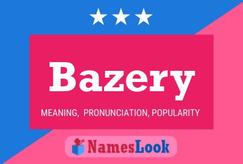 ملصق اسم Bazery