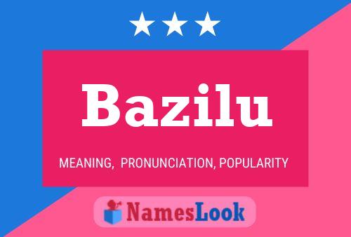 ملصق اسم Bazilu