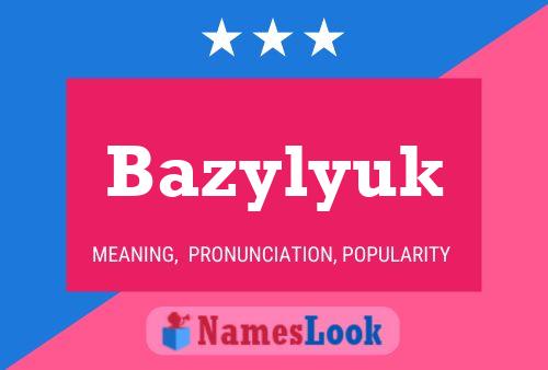 ملصق اسم Bazylyuk