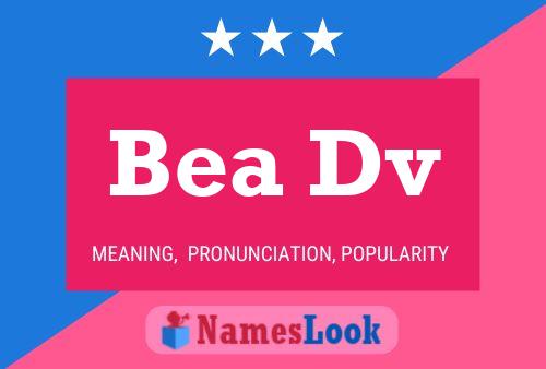 ملصق اسم Bea Dv