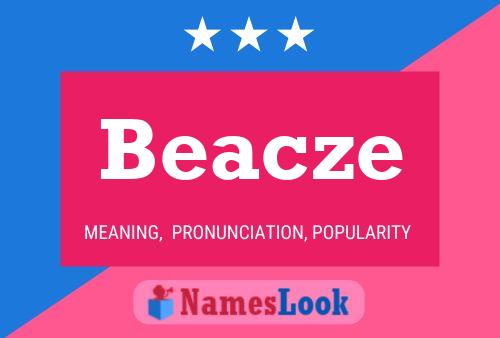 ملصق اسم Beacze