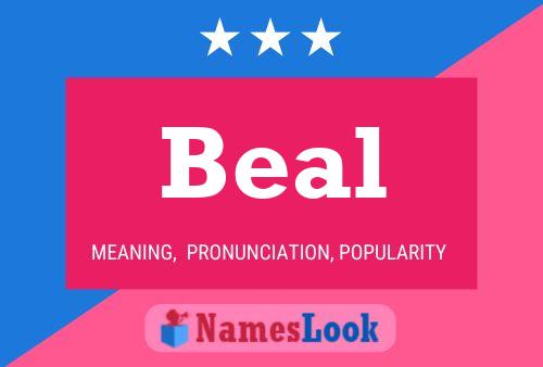 ملصق اسم Beal