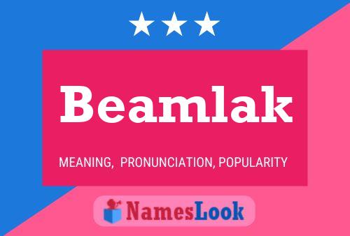 ملصق اسم Beamlak