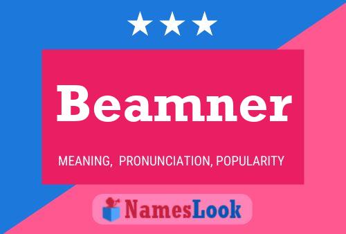 ملصق اسم Beamner