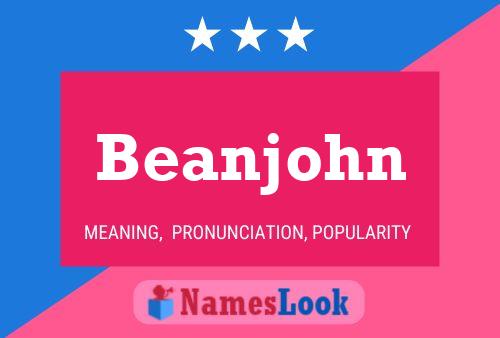 ملصق اسم Beanjohn