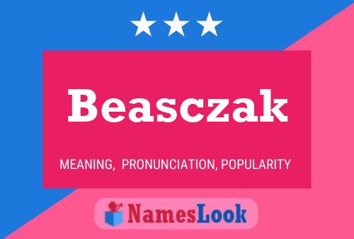 ملصق اسم Beasczak