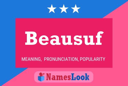 ملصق اسم Beausuf