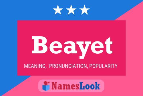 ملصق اسم Beayet