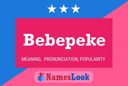 ملصق اسم Bebepeke