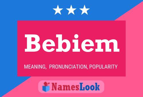 ملصق اسم Bebiem