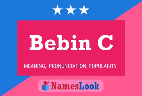 ملصق اسم Bebin C