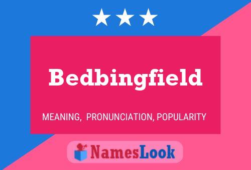 ملصق اسم Bedbingfield