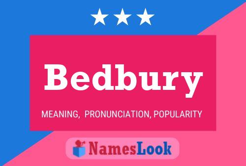 ملصق اسم Bedbury