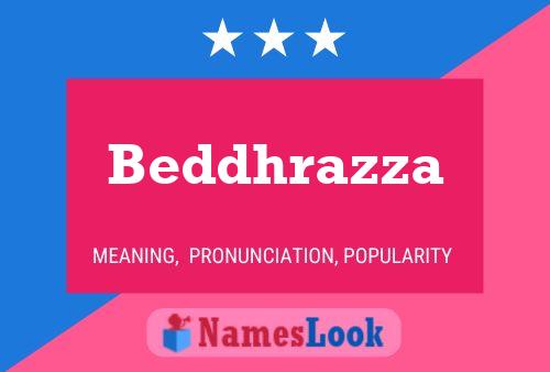 ملصق اسم Beddhrazza