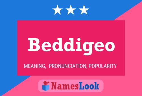 ملصق اسم Beddigeo