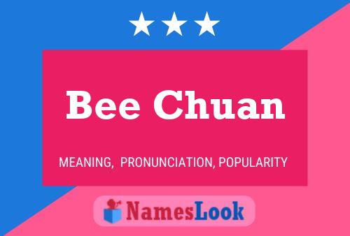 ملصق اسم Bee Chuan