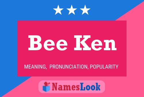 ملصق اسم Bee Ken