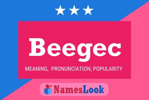 ملصق اسم Beegec