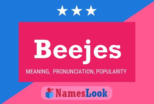 ملصق اسم Beejes