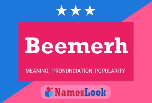 ملصق اسم Beemerh