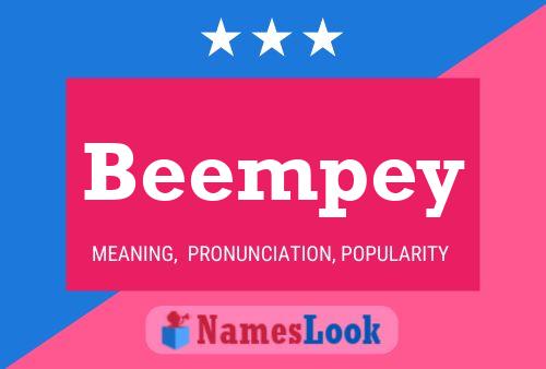 ملصق اسم Beempey