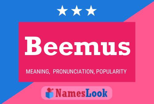 ملصق اسم Beemus