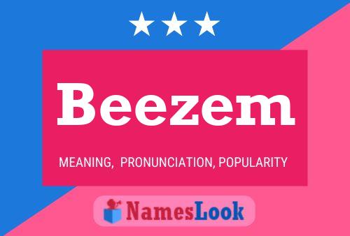 ملصق اسم Beezem