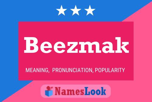 ملصق اسم Beezmak