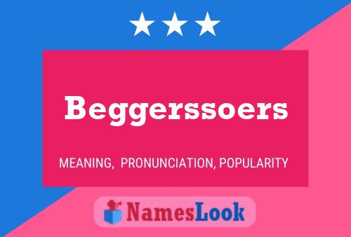 ملصق اسم Beggerssoers