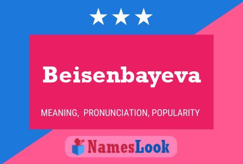 ملصق اسم Beisenbayeva