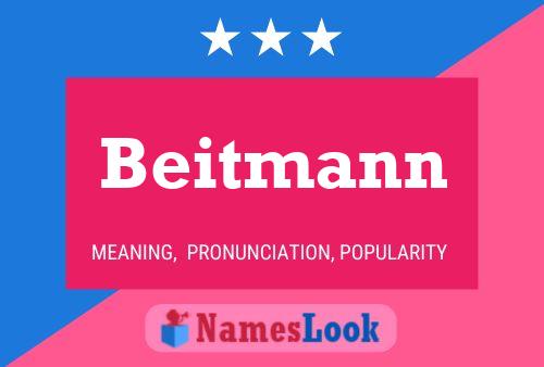 ملصق اسم Beitmann