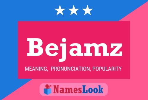 ملصق اسم Bejamz