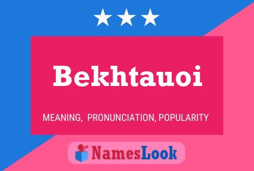 ملصق اسم Bekhtauoi