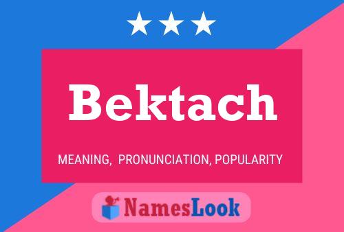 ملصق اسم Bektach