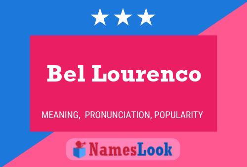 ملصق اسم Bel Lourenco