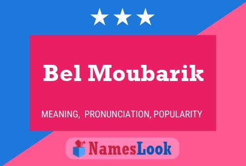 ملصق اسم Bel Moubarik