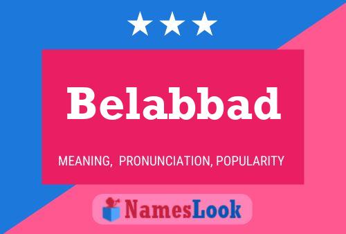 ملصق اسم Belabbad