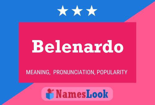 ملصق اسم Belenardo