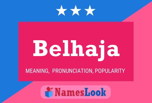 ملصق اسم Belhaja