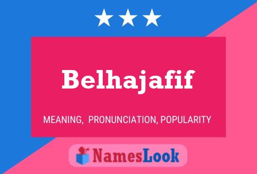 ملصق اسم Belhajafif