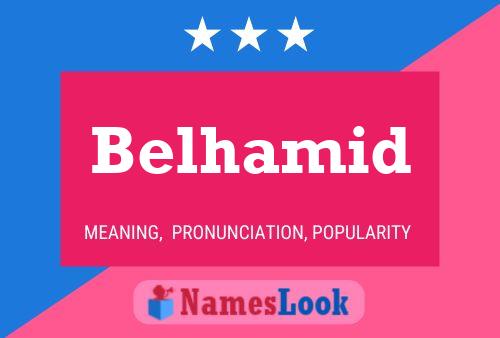 ملصق اسم Belhamid