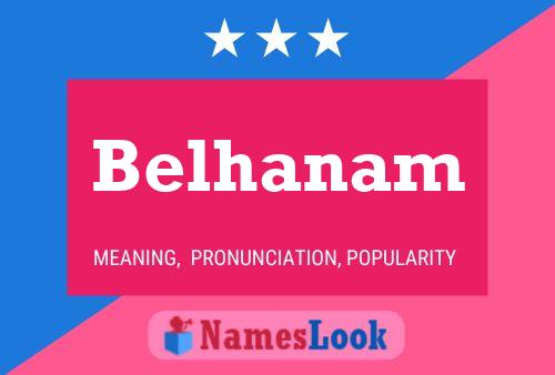 ملصق اسم Belhanam