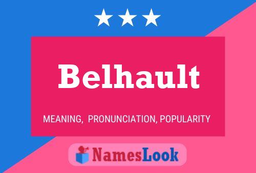 ملصق اسم Belhault